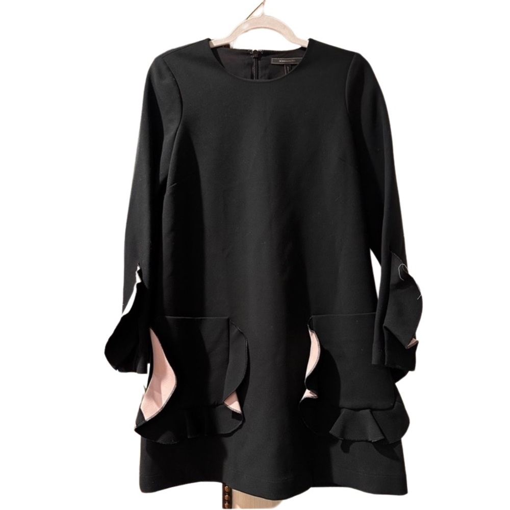 Black and Beige BCBG Max Azria Mini Dress